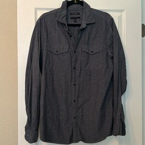 Banana Republic, Slim fit, Luxe- flannel button-down
